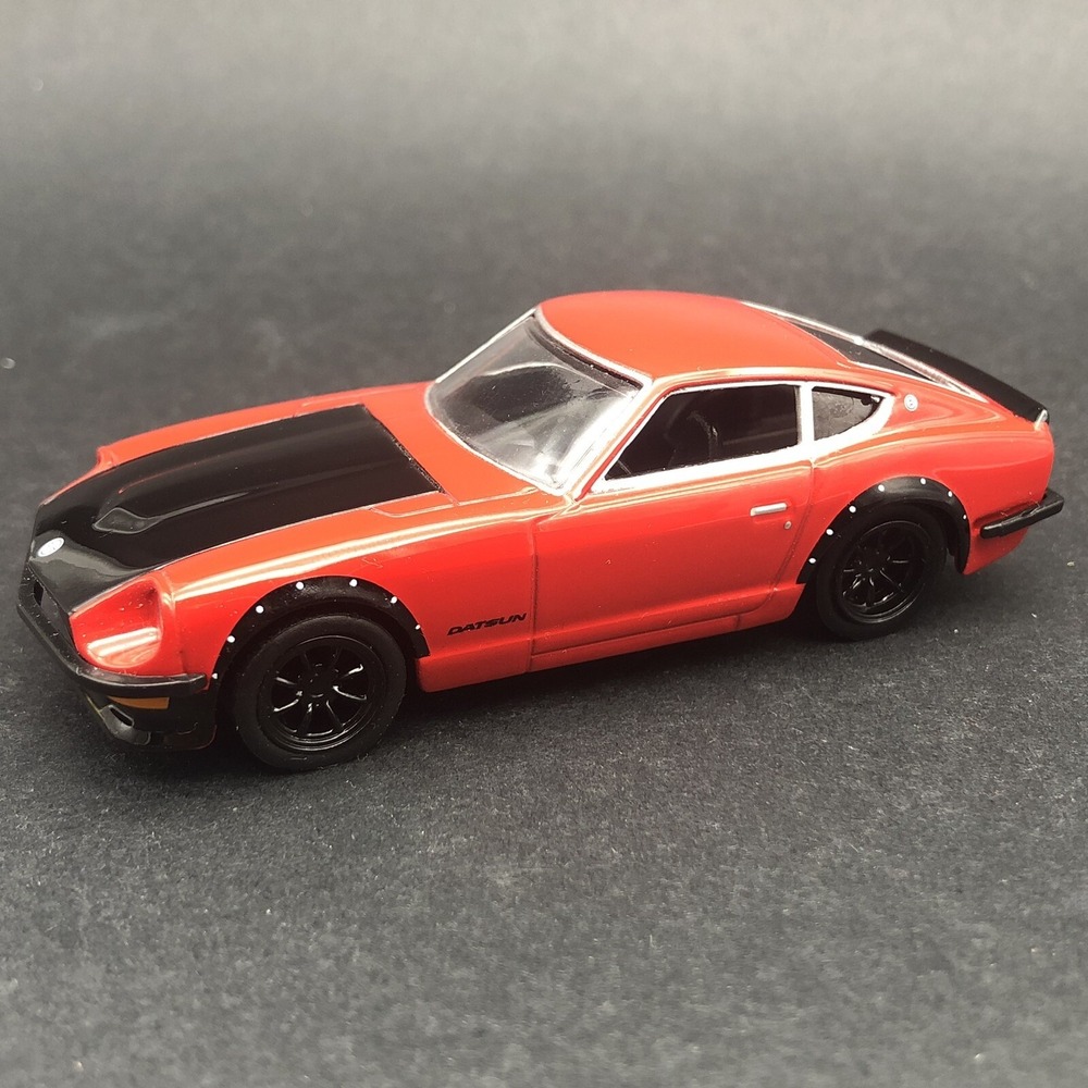 Jada Dub City 1972 '72 Datsun‎ 240Z Car Red Diecast 1/64 Rubber Tires Rare!